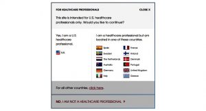medical information website sezione riservata