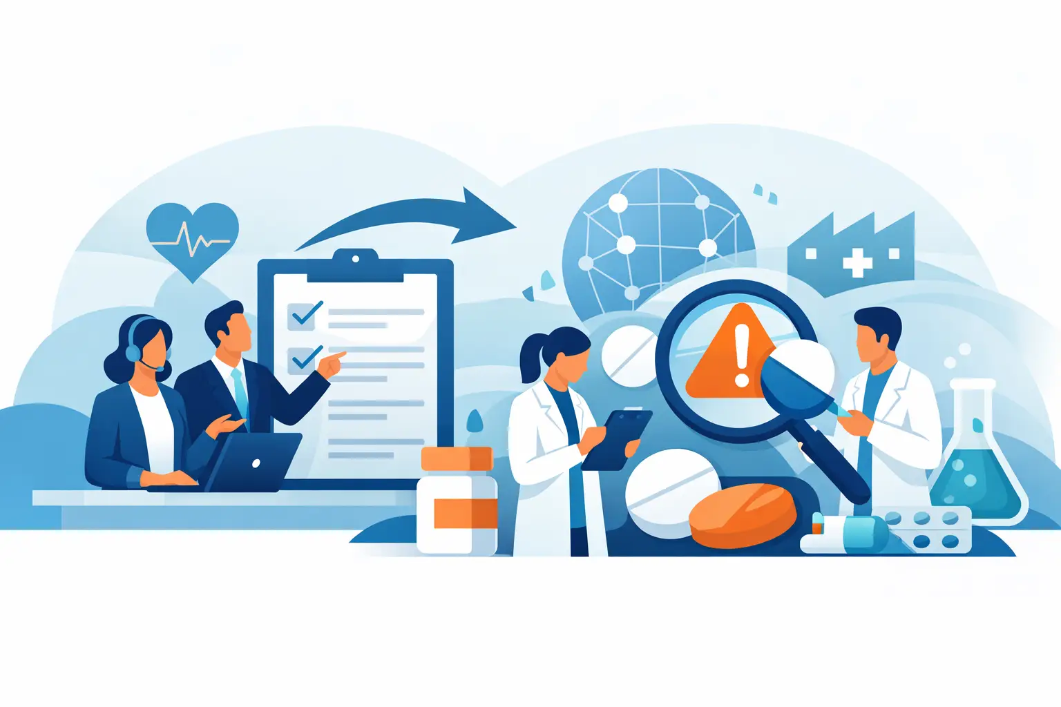 Outsourcing farmacovigilanza per aziende farmaceutiche