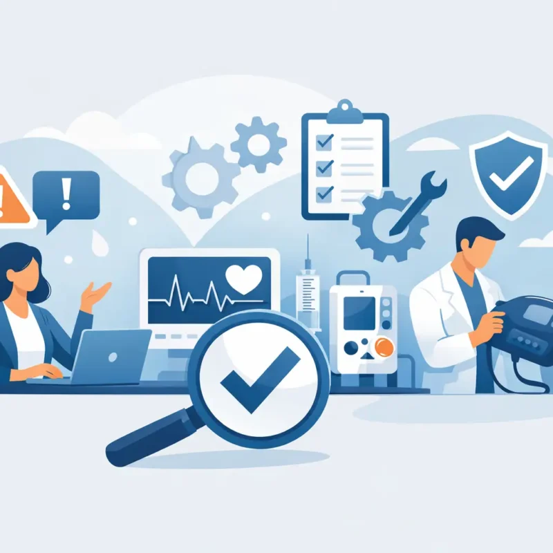 Gestione reclami dispositivi medici efficace